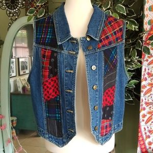 🌹Carole Littke Sport Vintage Jean Vest🌹